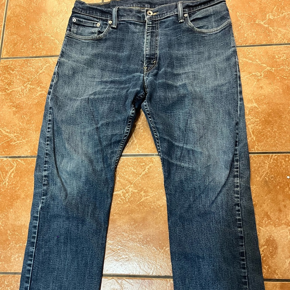 Levi’s 514 Men’s 36x30 Slim Straight Jeans Stretch Comfort Denim
